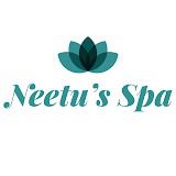 Spa logo with lotus design